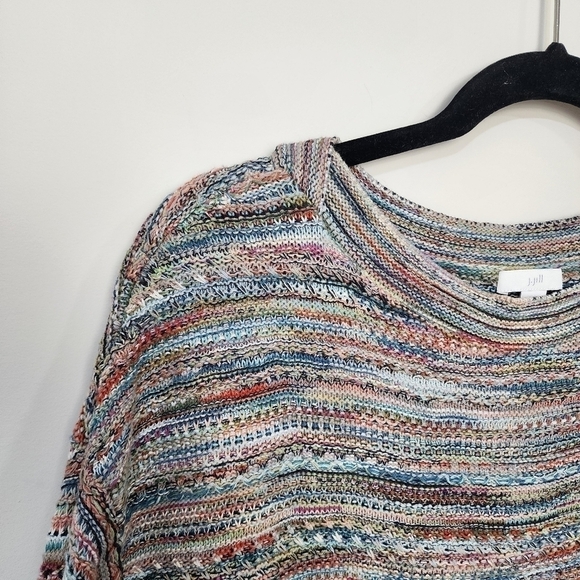 J. Jill multicolor knit sweater, size xs - Picture 2 of 7